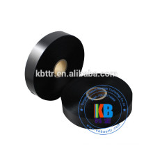 Garment textile clothing care thermal printing label printed poly 100% polyester poly satin fabric